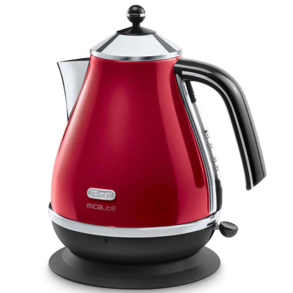 Delonghi 1.7 L Red Kettle | KBOM3001.R - Image 2