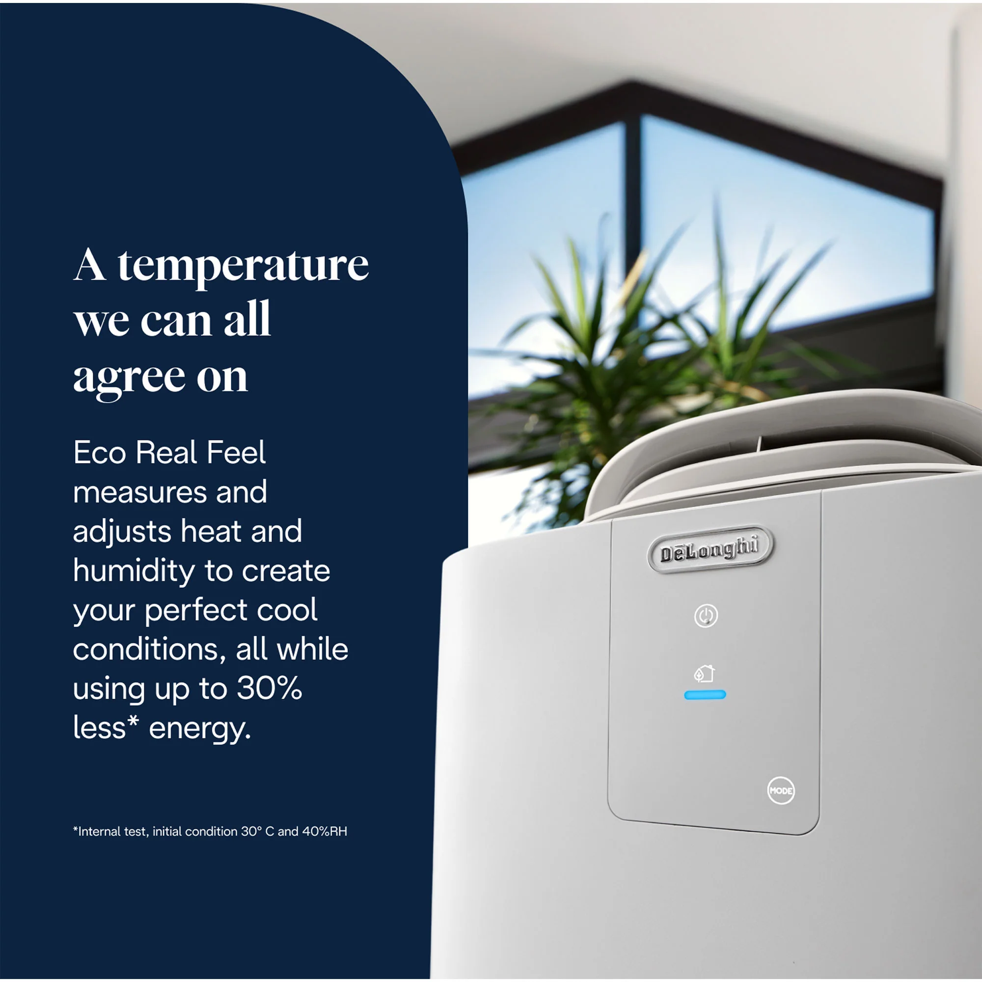 DeLonghi Pinguino AP98 GentleJet Portable Air Conditioner White | PACAP98GENTLEJE - Image 3