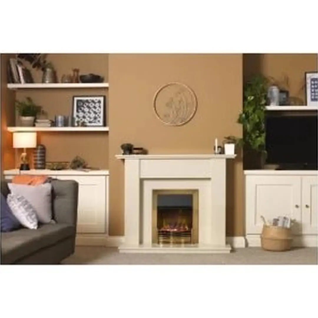 Dimplex Dumfries Optiflame 3D Inset Electric Fire | Brass - Image 2