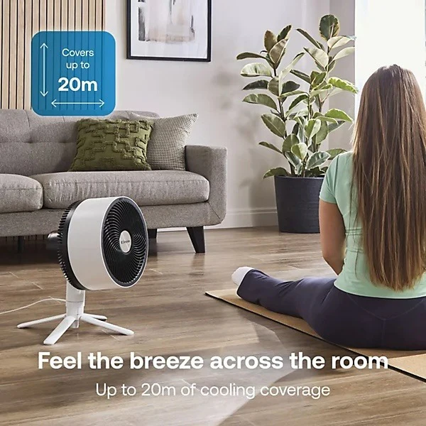 Dimplex Duo Cool Smart 2-in-1 Fan - White | DXACF001 - Image 2
