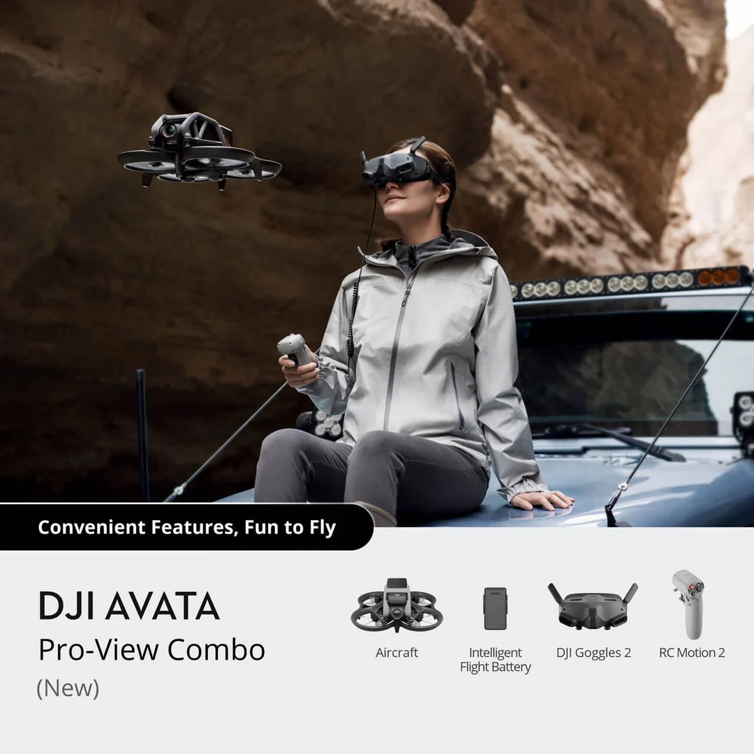 DJI Avata Pro-View Combo Drone with Goggles 2 and RC Motion 2 | CP.FP.00000115.01 - Image 7