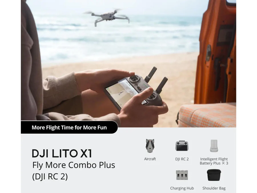 DJI Lito X1 Fly More Combo Plus (RC 2) | CP.MA.00000976.01 - Image 2