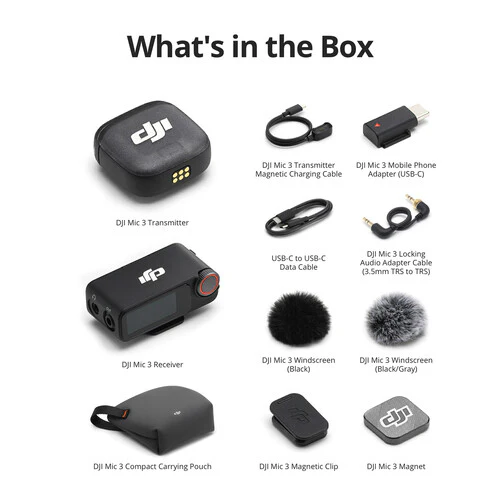 DJI Mic 3 Wireless Mic System Compact | CP.RN.00000479.01 - Image 7