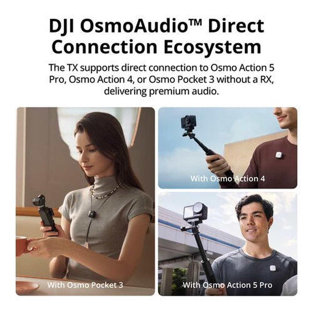 DJI Mic Mini 2-Person Compact Wireless Microphone System | CP.RN.00000433.01 - Image 5