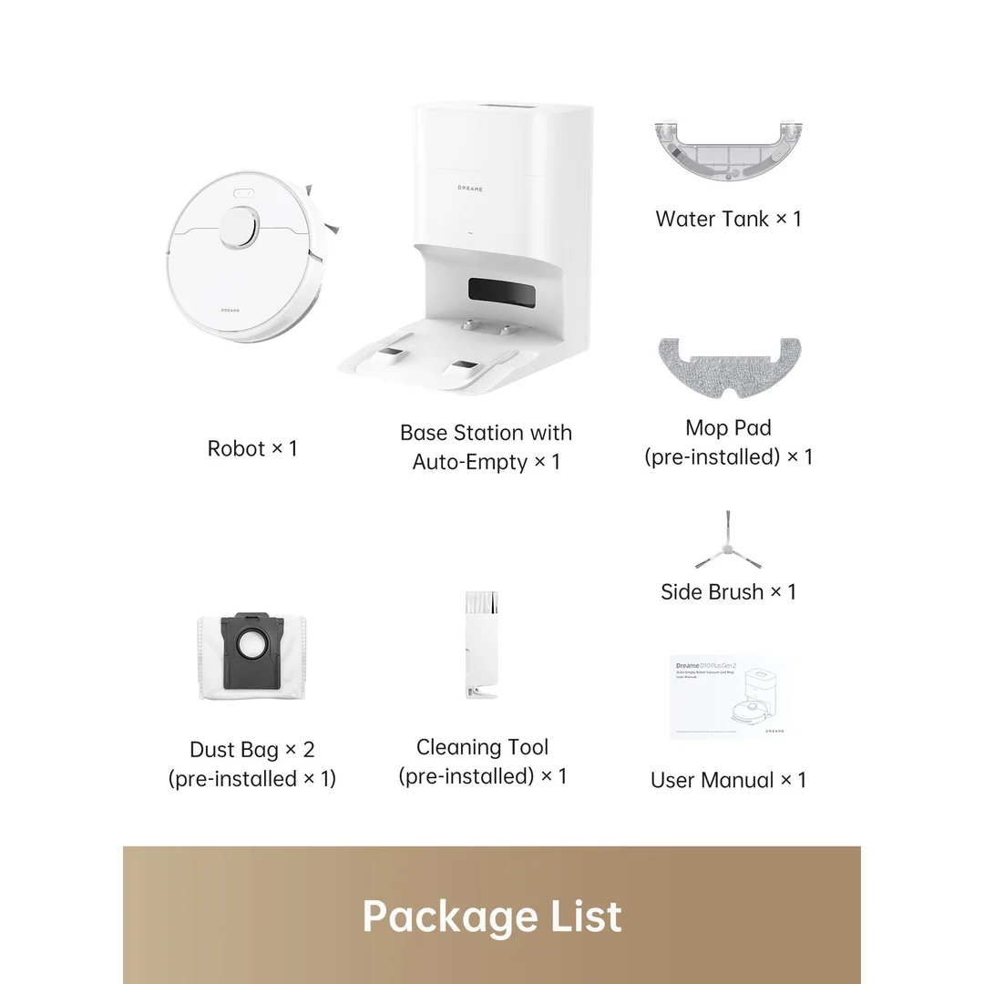 Dreame D10 Plus Gen 2 Robot Vacuum | RLD32GD - Image 12