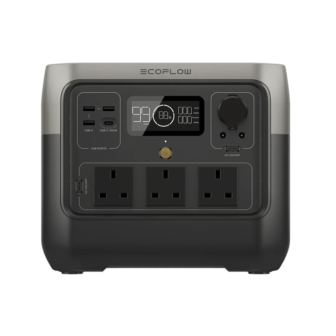 EcoFlow RIVER 2 Pro Portable Power Station | ZMR620-B-UK