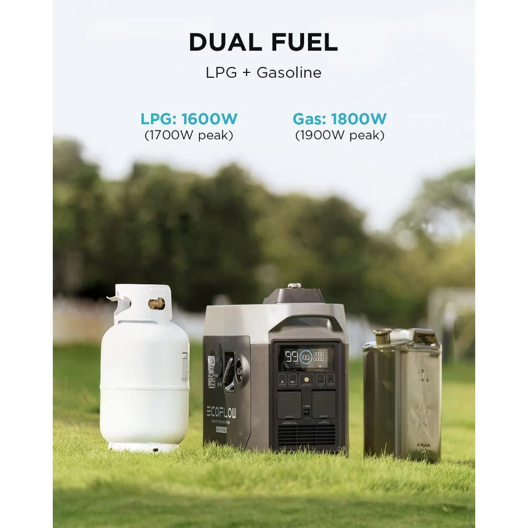Ecoflow Smart Generator Dual Fuel | ZDG200-UK - Image 3
