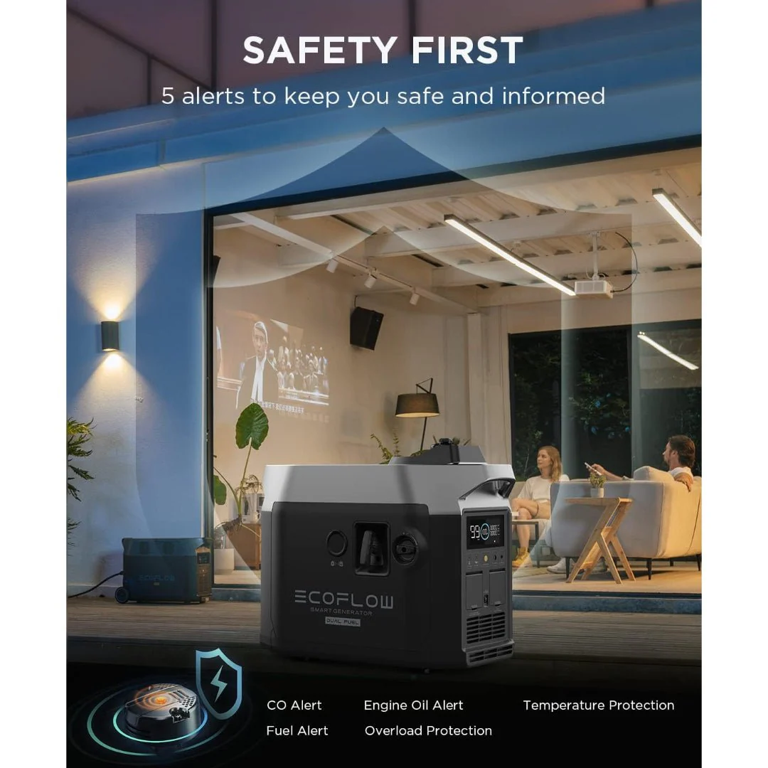 Ecoflow Smart Generator Dual Fuel | ZDG200-UK - Image 5