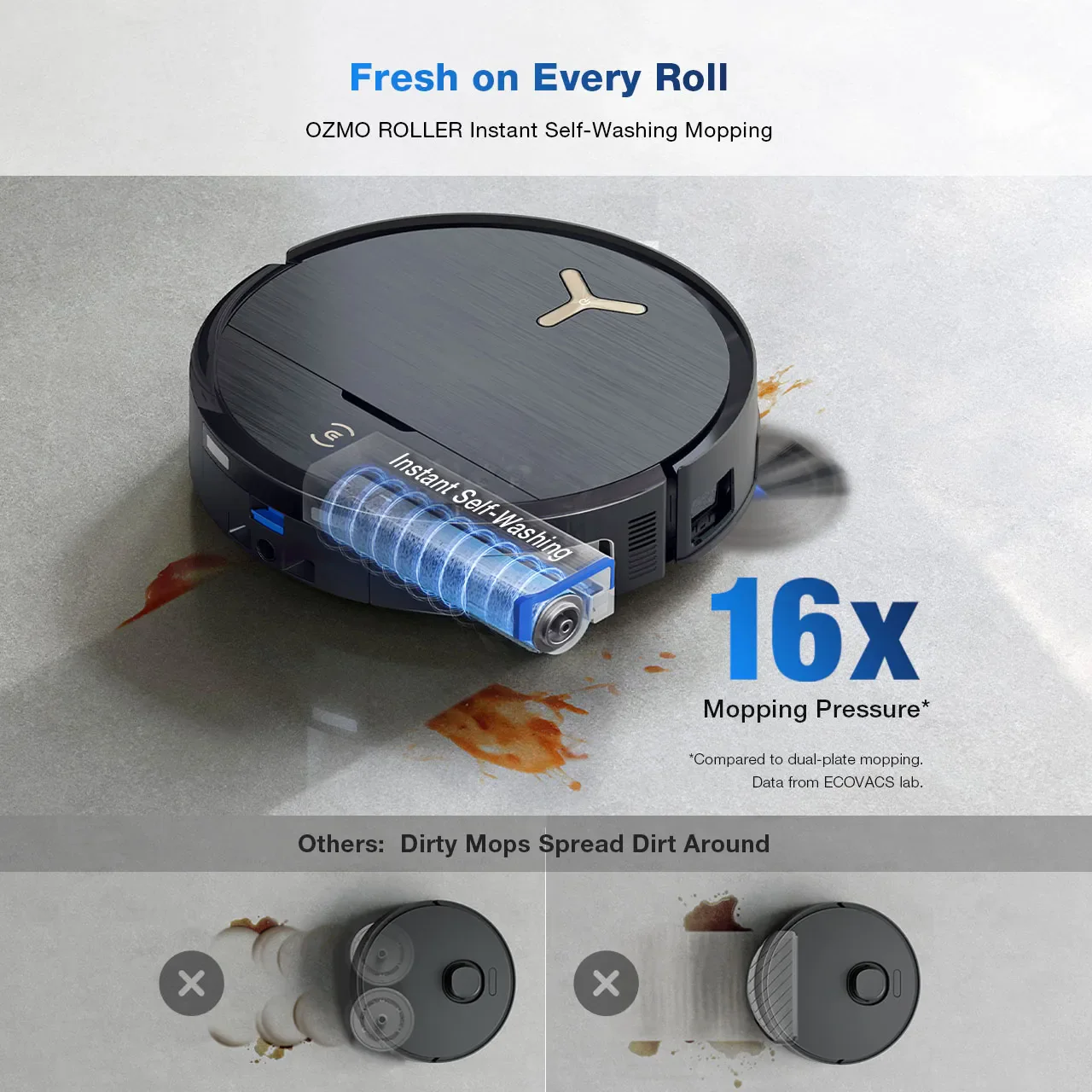 ECOVACS DEEBOT X9 PRO OMNI Robot Vacuum & Mop | Dual-Powered Flagship Cleaner - Image 5