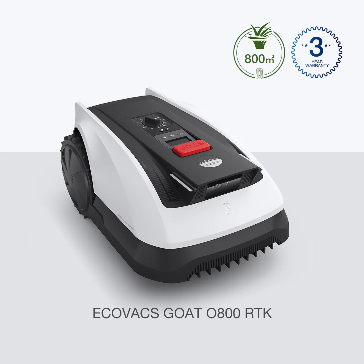 Ecovacs GOAT O800 RTK - Robotic Lawn Mower with Wire-Free RTK Navigation, up to 800m² | 270-MR2452IO - Image 2