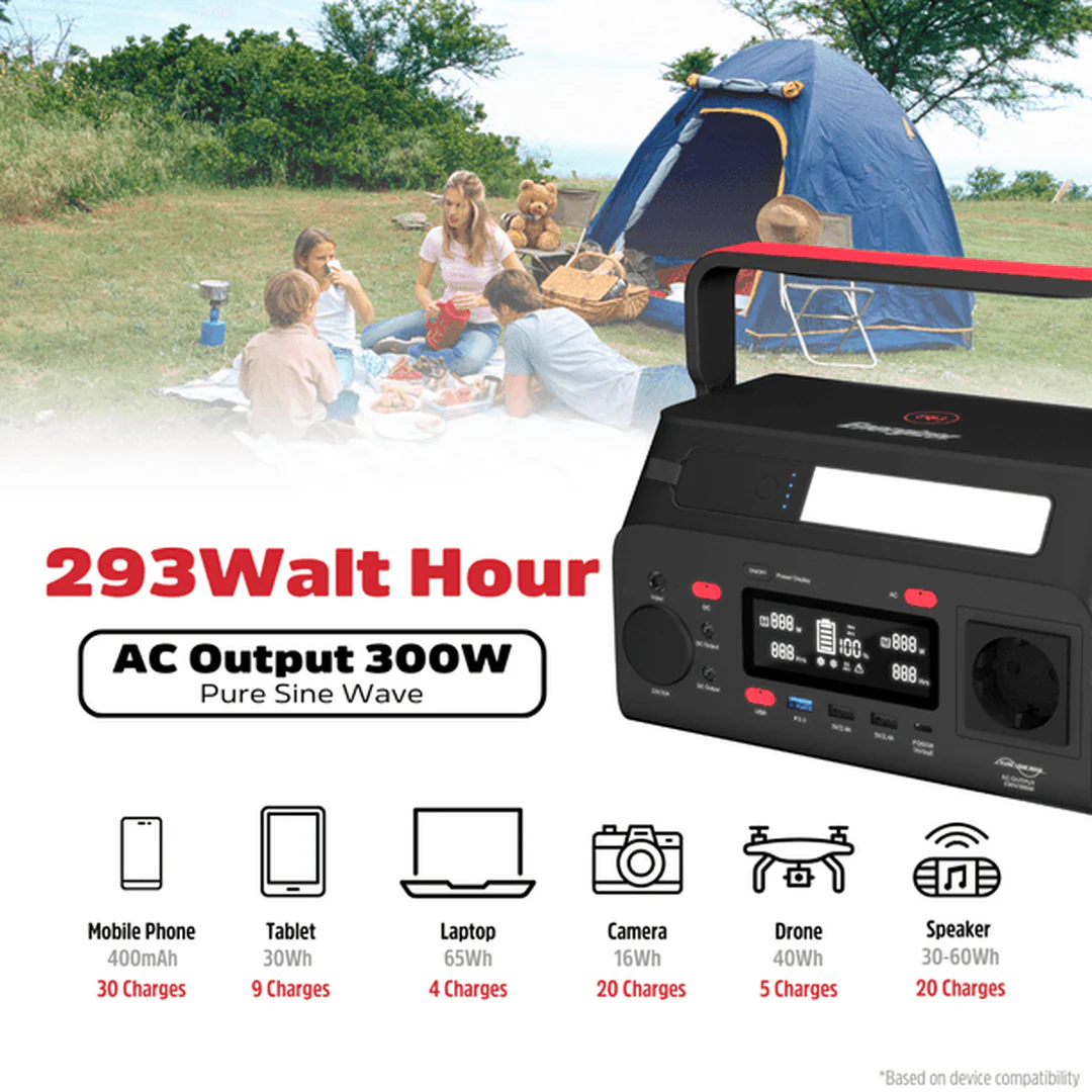 Energizer 293Wh Power Station | PPS300W2F-UK - Image 4