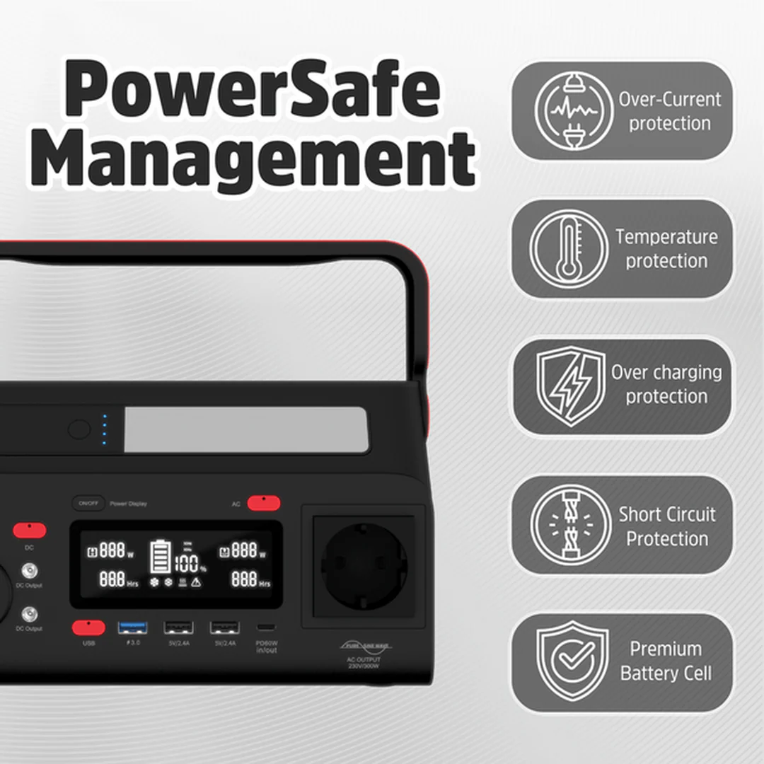 Energizer 293Wh Power Station | PPS300W2F-UK - Image 5