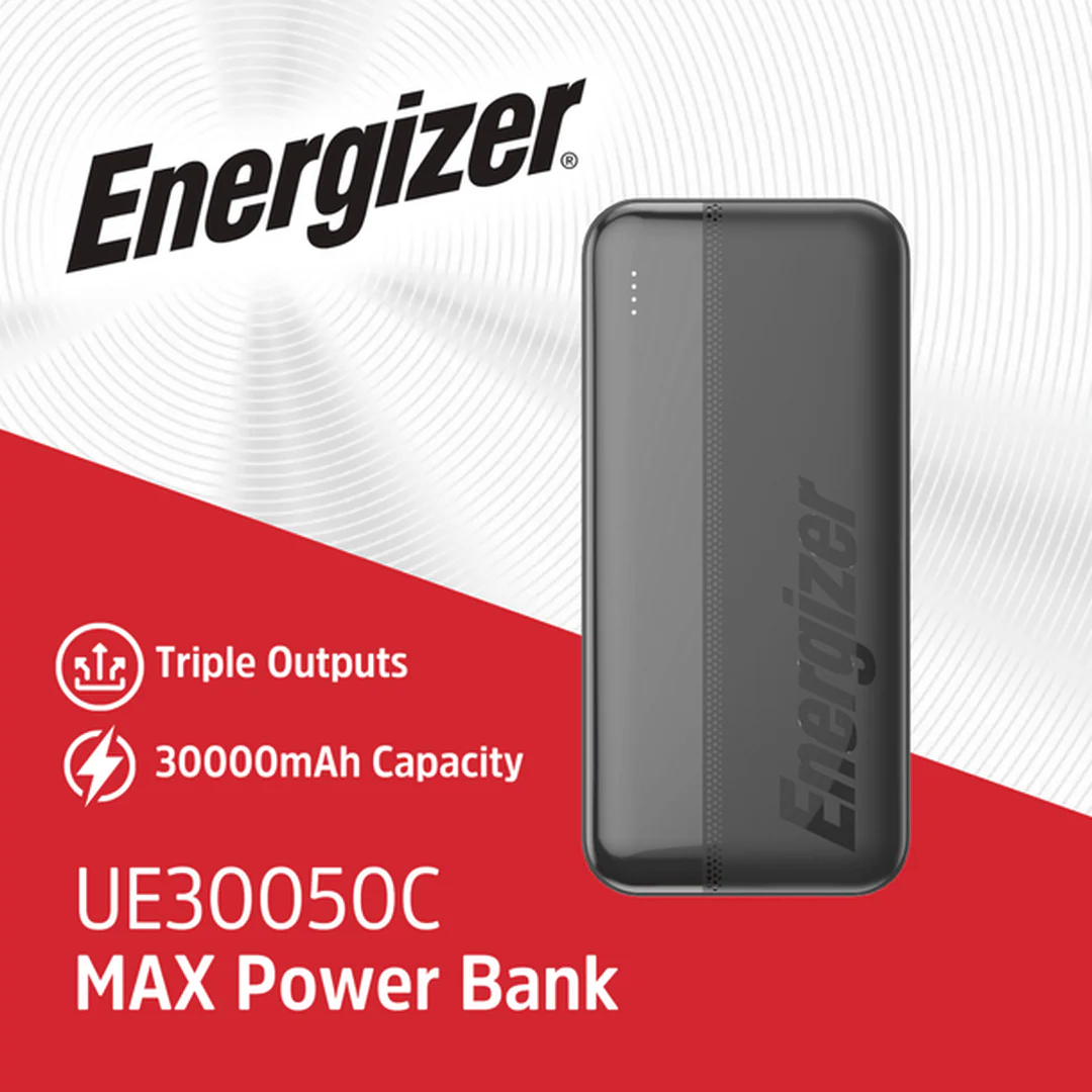 Energizer 30000mAh Power Bank | UE30050C - Image 5