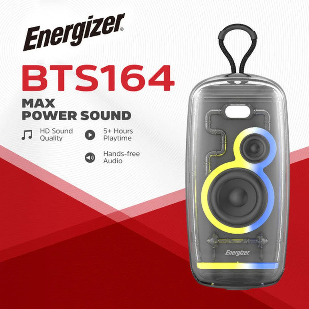 Energizer Bluetooth Speaker with LED Light | BTS164
