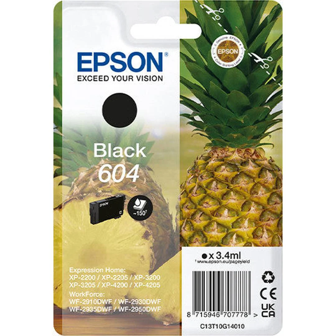 Epson 604 black ink cartridge