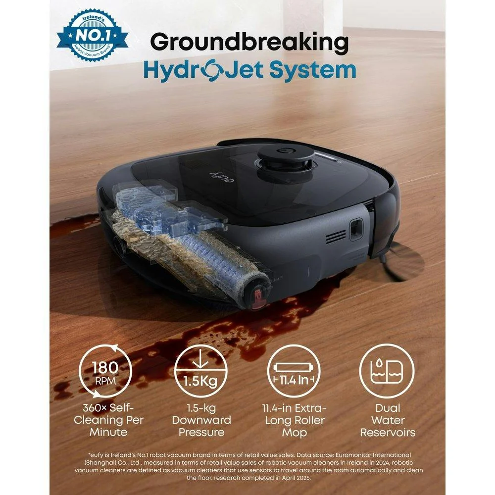 Eufy E25 Robot Vacuum Cleaner with Self-Empty Station | T2353V11 - Image 6