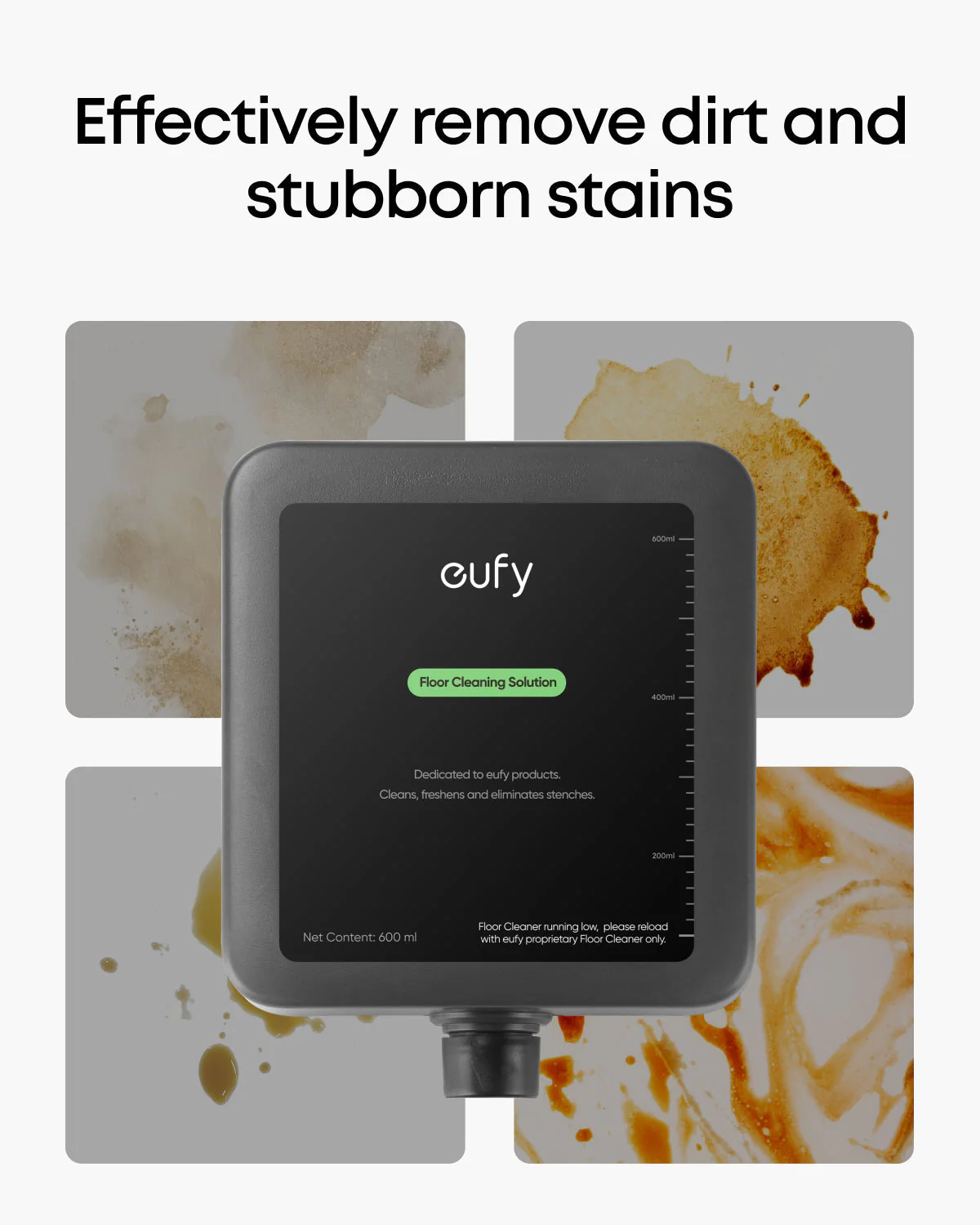 Eufy Floor Cleaning Solution 600 ml for Omni E25 | T291HA11 - Image 5