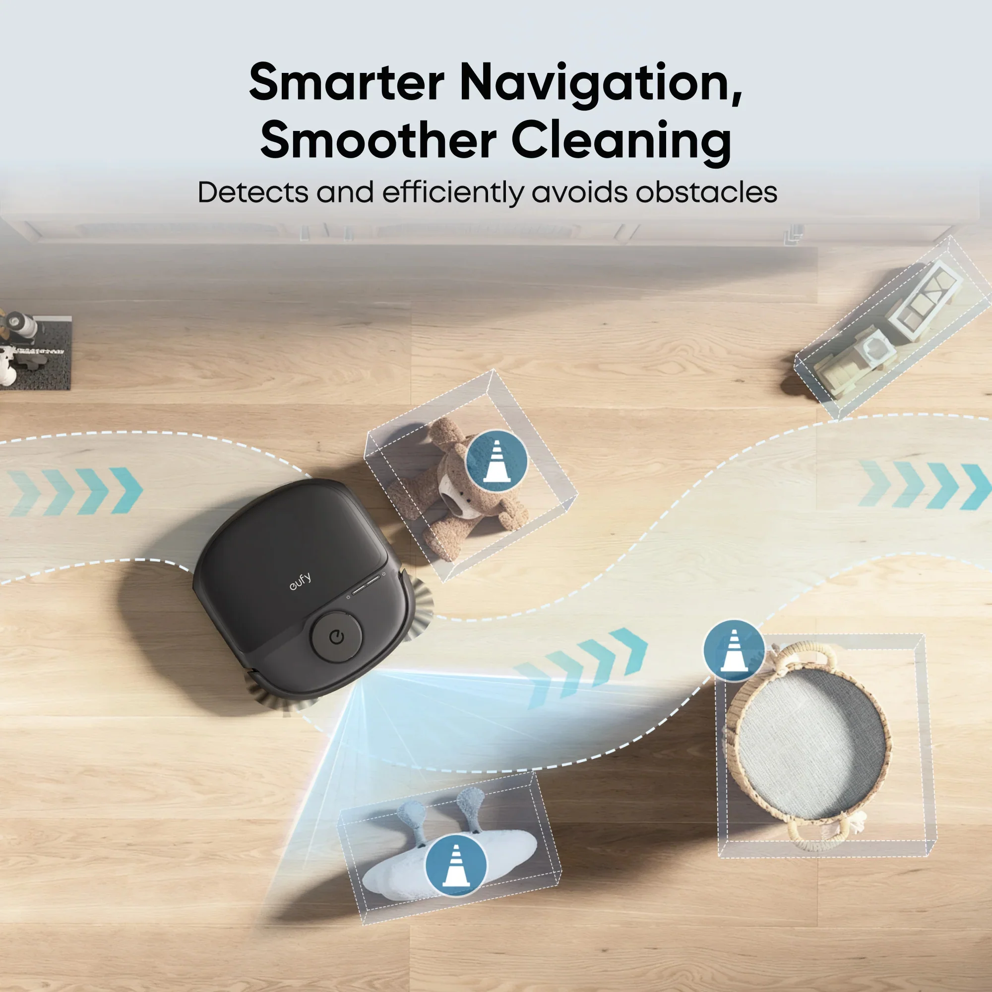 Eufy Omni C28A Robot Vacuum & Mop with All-in-One Station with Accessory Kit | T211AV10 - Image 10
