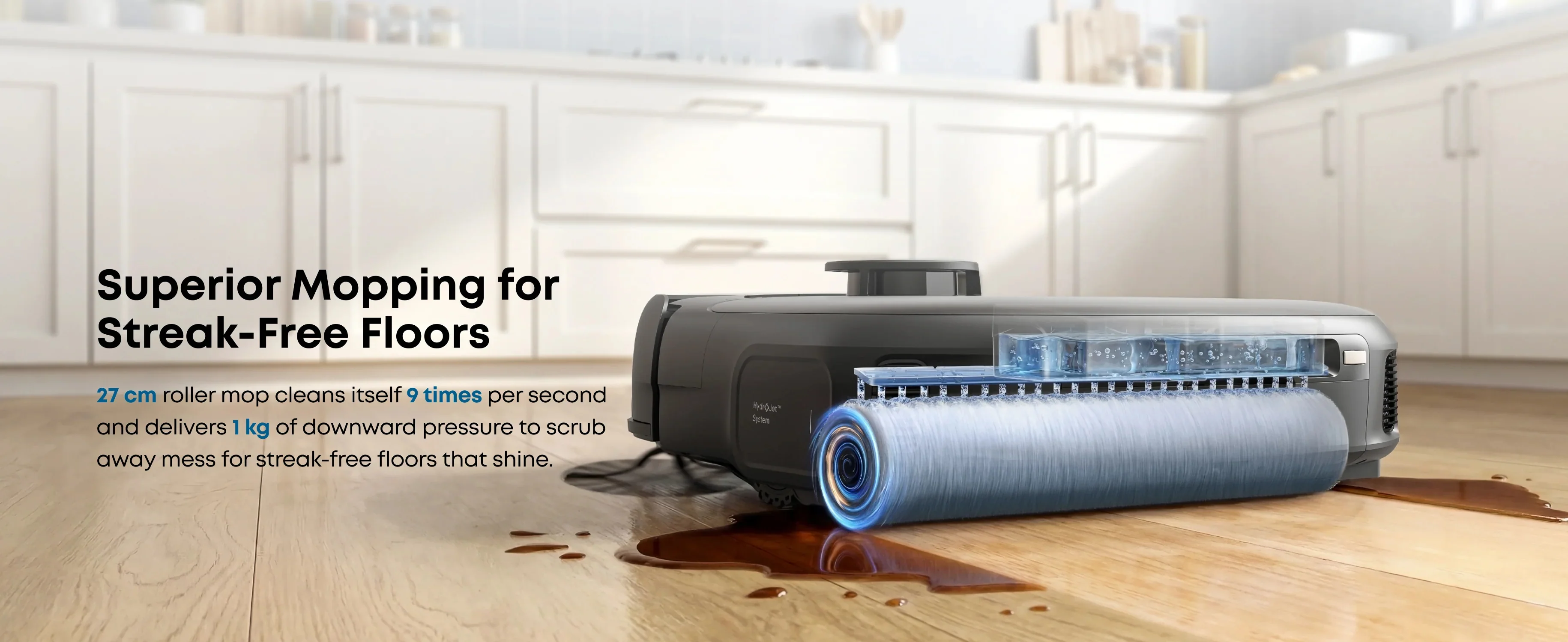 Eufy Omni C28A Robot Vacuum & Mop with All-in-One Station with Accessory Kit | T211AV10 - Image 12