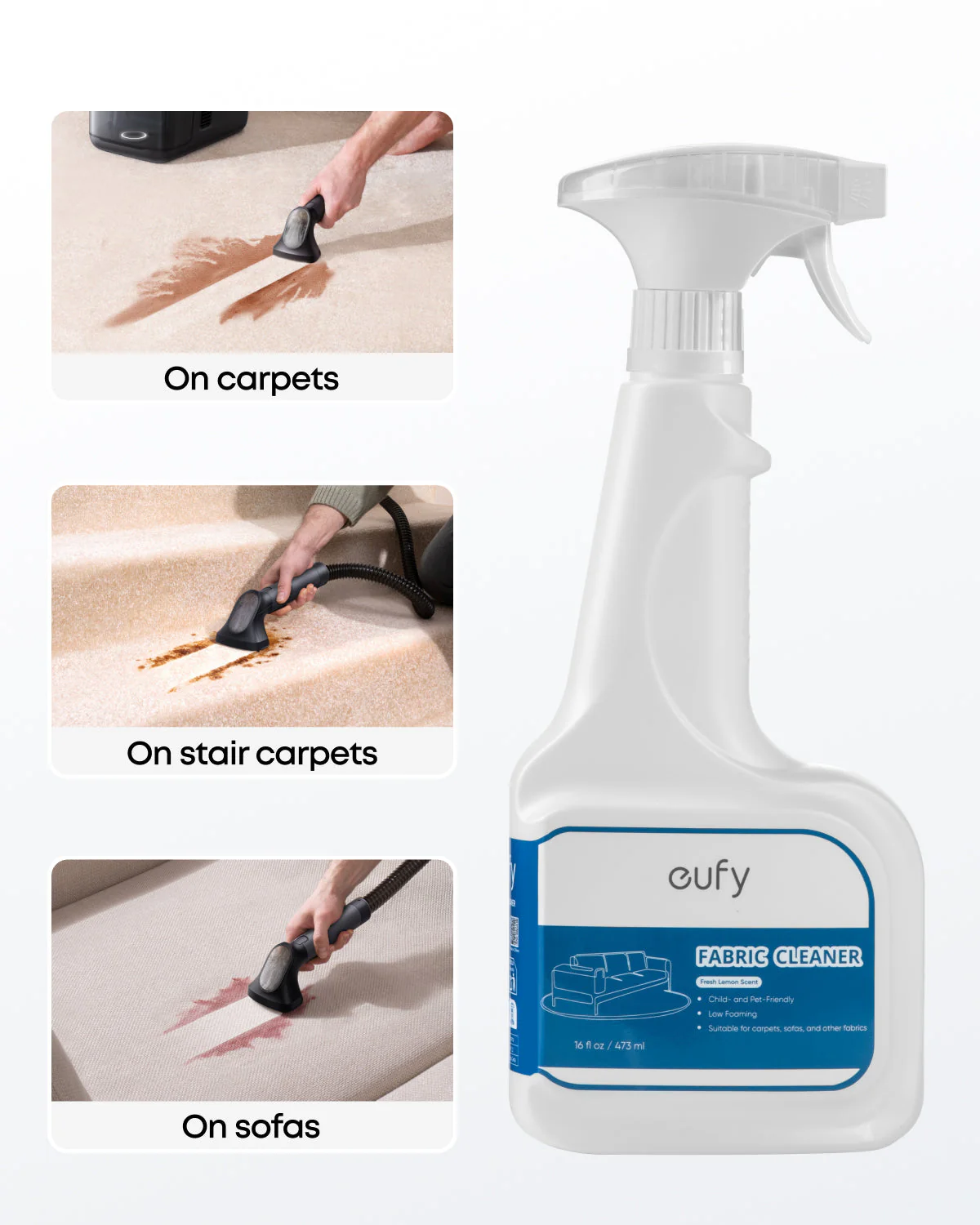 Eufy Omni E28 Fabric Cleaning Solution 473 ml | T290PG20 - Image 2