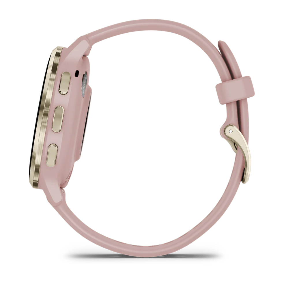 Garmin Venu 3s Smartwatch - Soft Gold - Rose Case | 49-GAR-010-02785-03 - Image 5