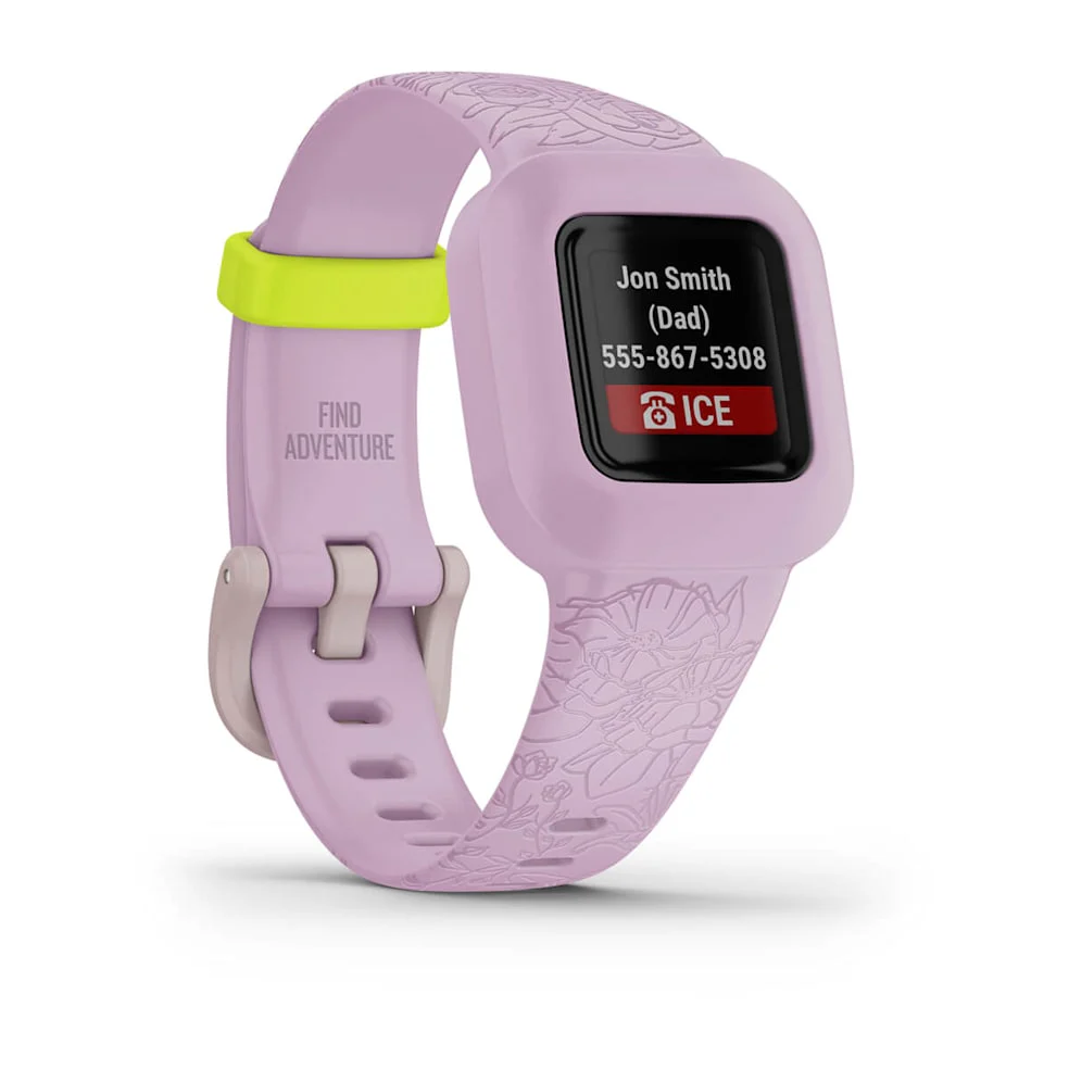 GARMIN VIVOFIT JR 3, WW - LILAC FLORAL | 49-GAR-010-02441-01 - Image 6