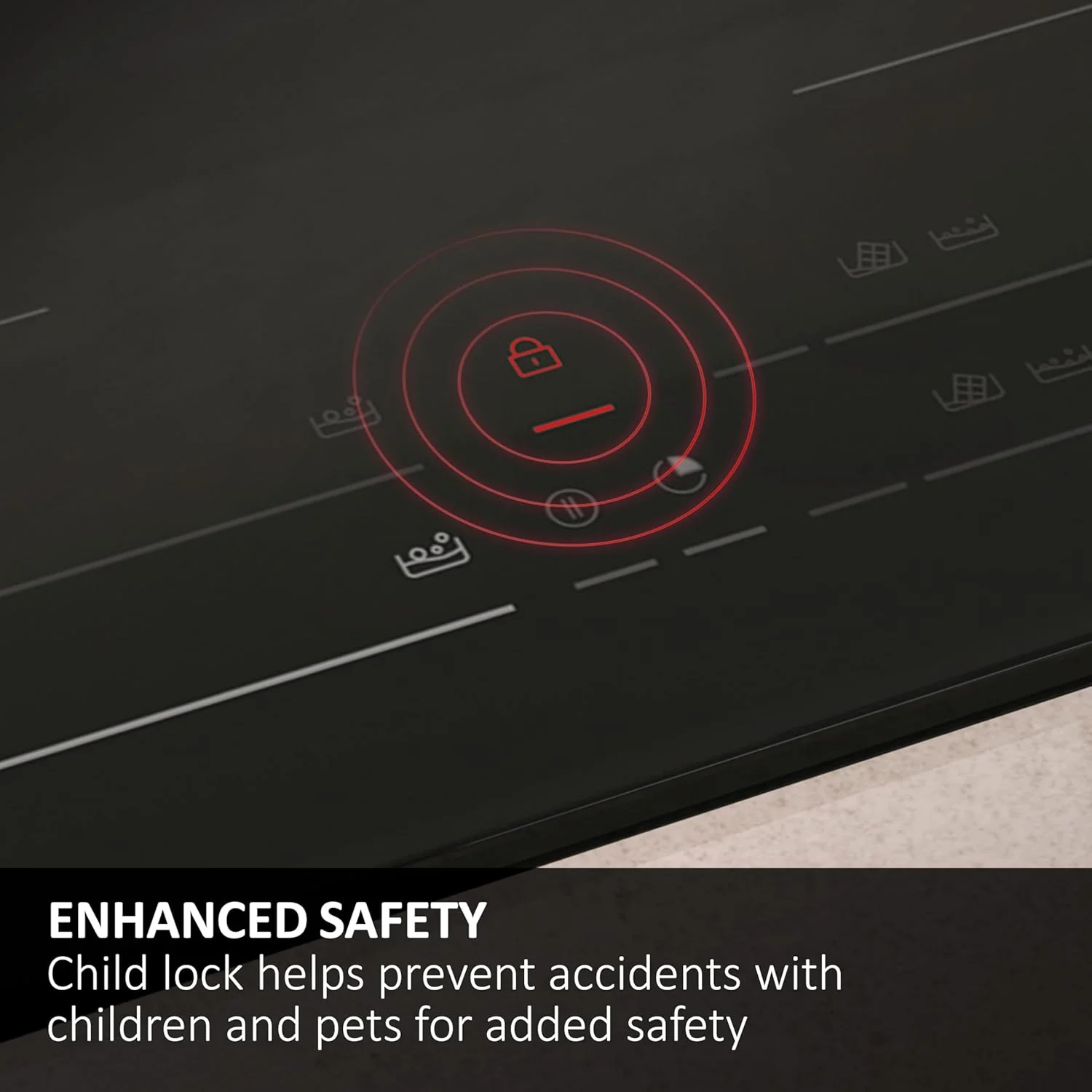 Haier ID Series 2 60cm 4 Zone Induction Hob with WiFi | HAISJ64MC - Image 5