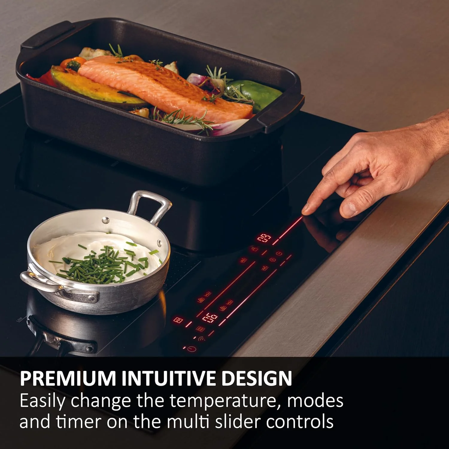 Haier ID Series 2 60cm 4 Zone Induction Hob with WiFi | HAISJ64MC - Image 8
