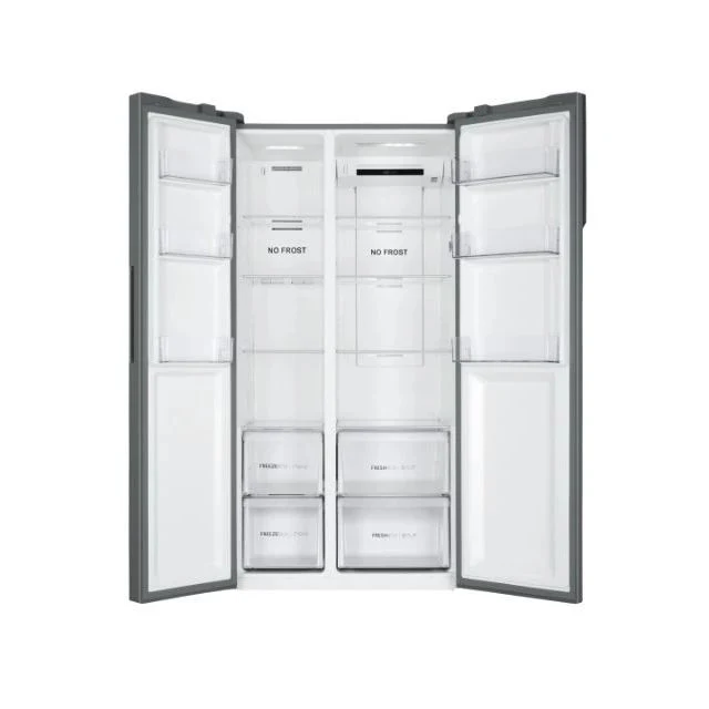 Haier SBS 90 Series 3 528L American Fridge Freezer - Gentle Silver | HSR3918ENPG - Image 2