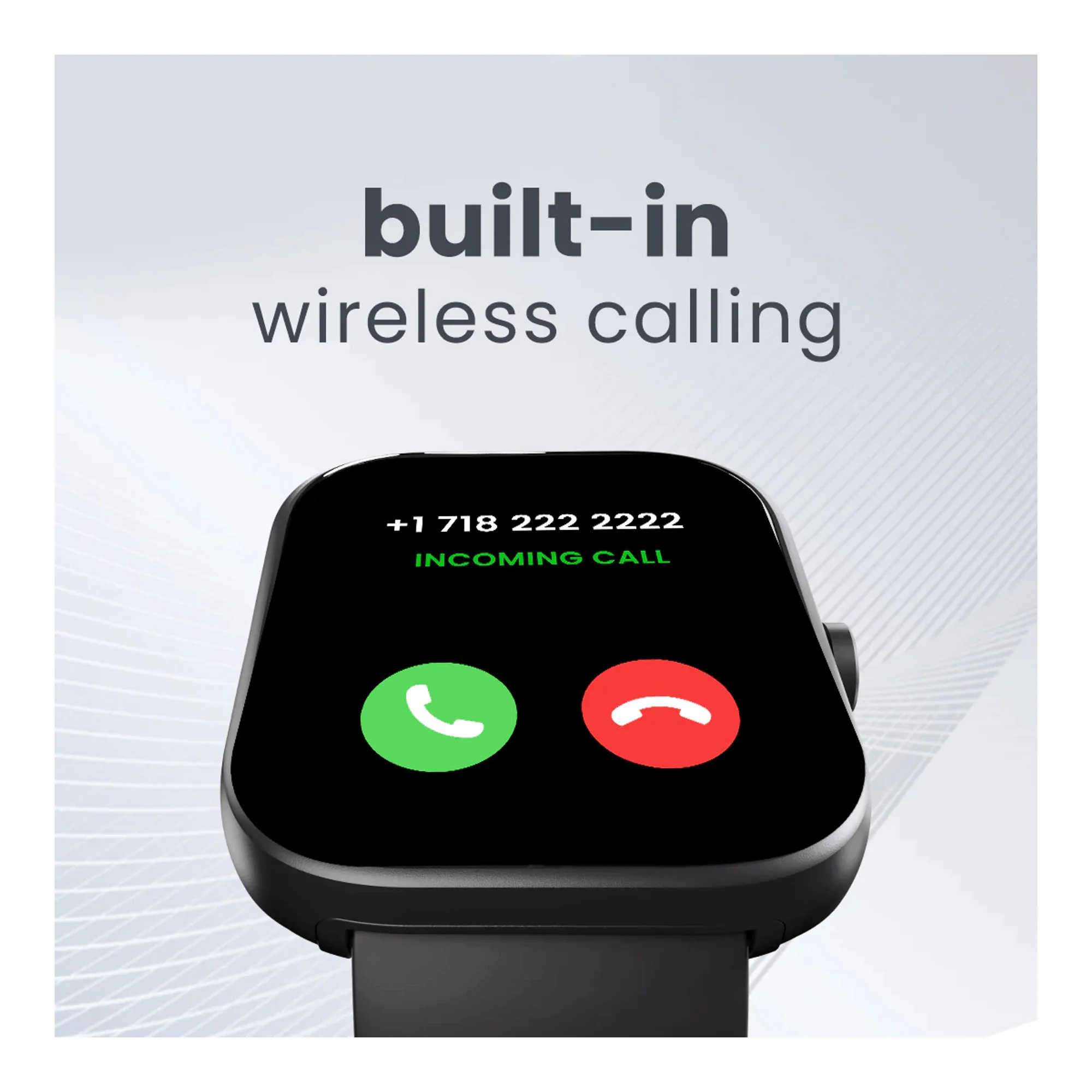 HiFuture Lume Smart Watch 1.85" Display | Silver - Image 7