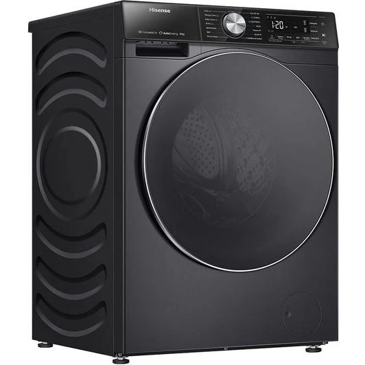 Hisense  5S Series Auto Dosing WiFi-enabled 12 kg 1400 Spin Washing Machine - Black | WF5S1245BB - Image 2