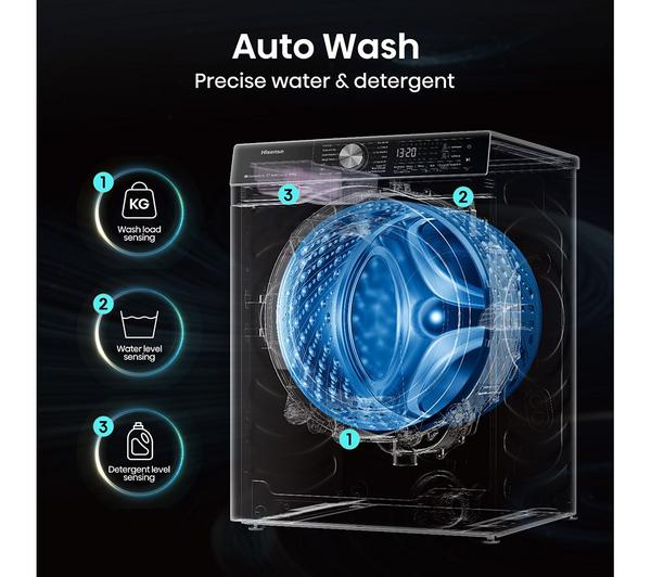 Hisense 5S 1400rpm Freestanding Washing Machine | WF5S1245BW - Image 9