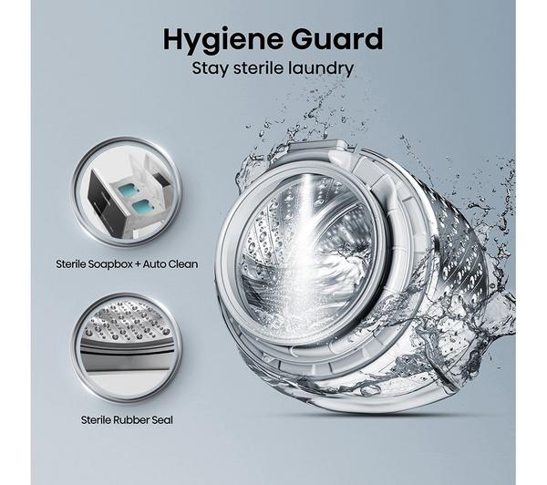 Hisense 5S Series 10.5kg Auto Dosing WiFi Washer Dryer | WD5S1045BB - Image 8