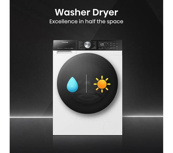 HISENSE Auto Dosing 10.5 kg Washer Dryer | WD5S1045BW - Image 10