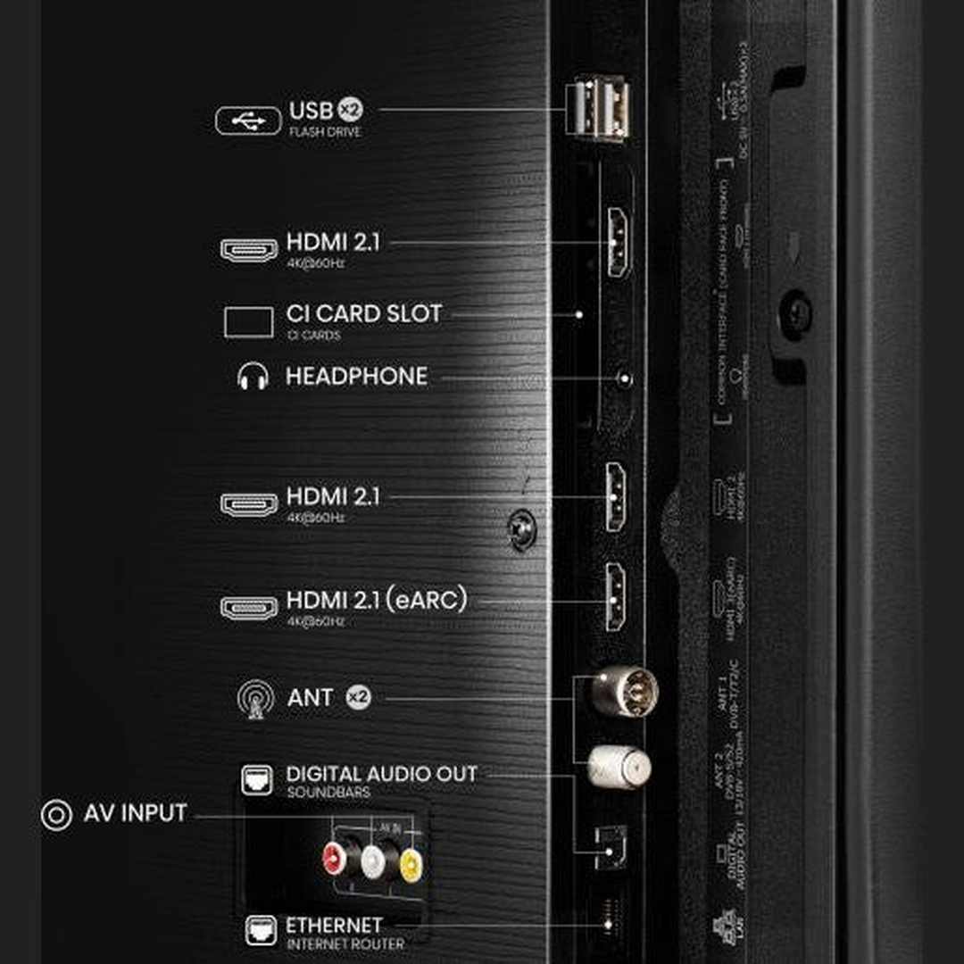 Hisense E7N 55" 4K QLED Smart TV | 55E71NQ - Image 4