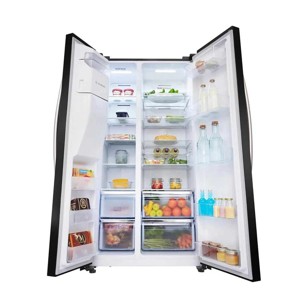 Hisense Freestanding Side by Side Fridge Freezer | RS694N4IBE - Image 5