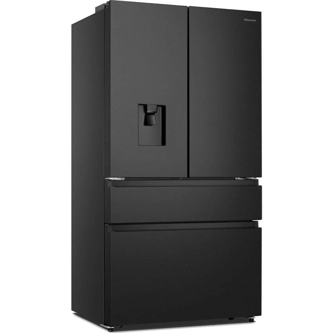 Hisense PureFlat Fridge Freezer - Black Stainless Steel | RF749N4SWFE - Image 3