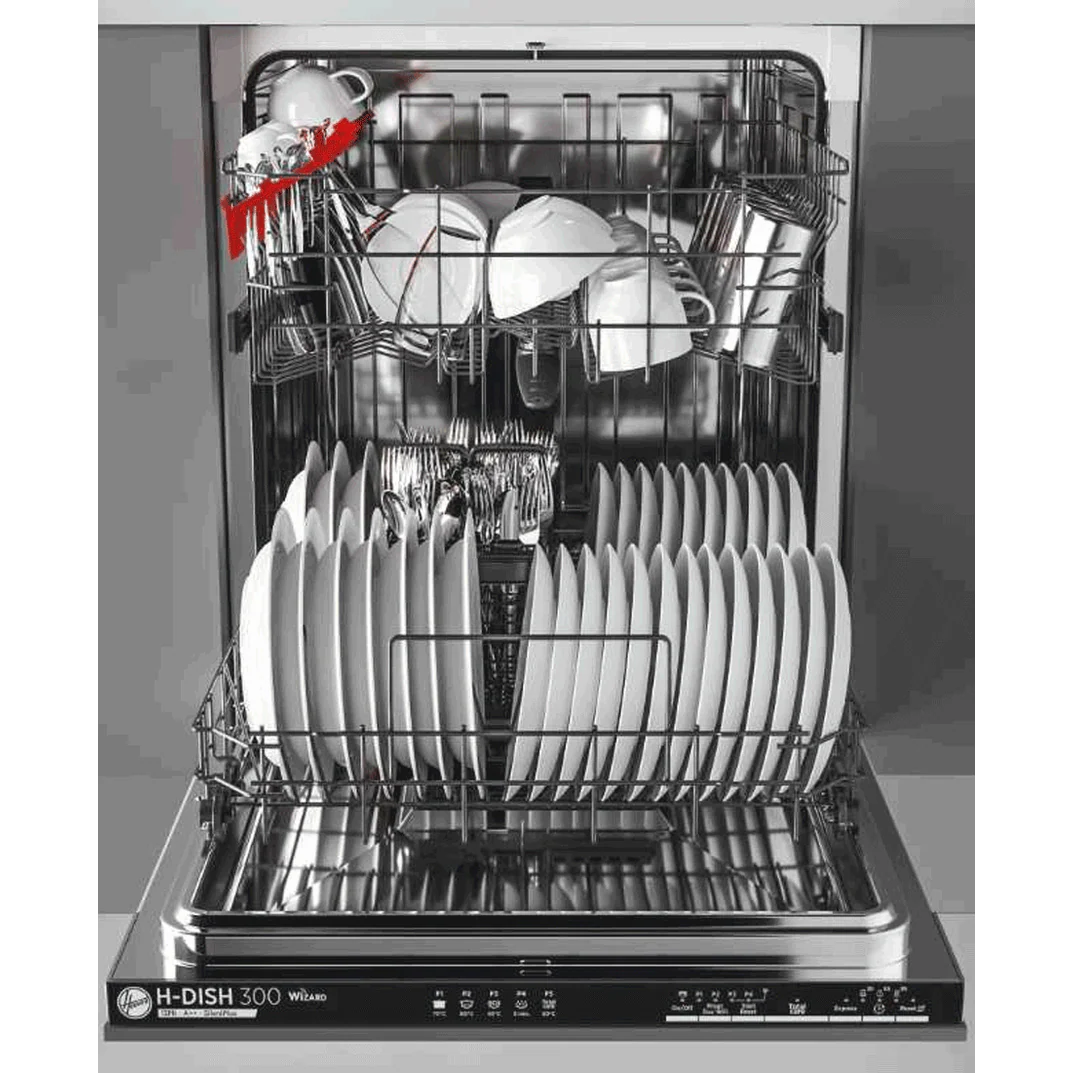 Hoover 13 Place Integrated Dishwasher | HRIN2L360PB-80 - Image 2