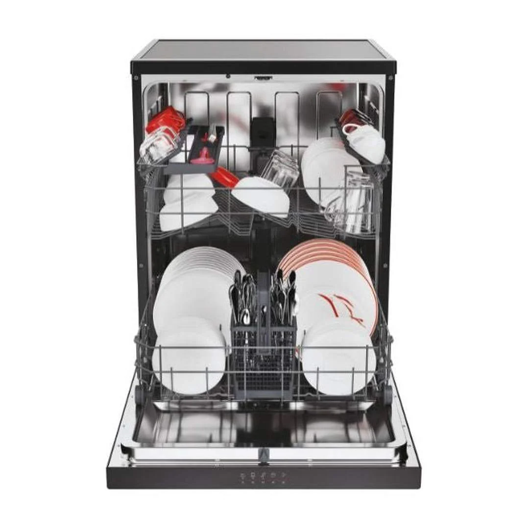 Hoover Black 13 Place Free Standing Dishwasher | HF3C7L0B-80 - Image 3