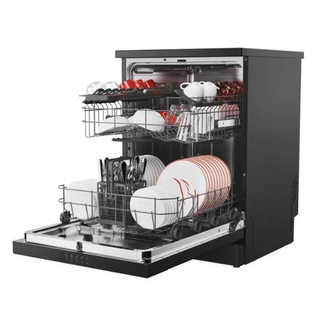 Hoover Black 13 Place Free Standing Dishwasher | HF3C7L0B-80 - Image 6