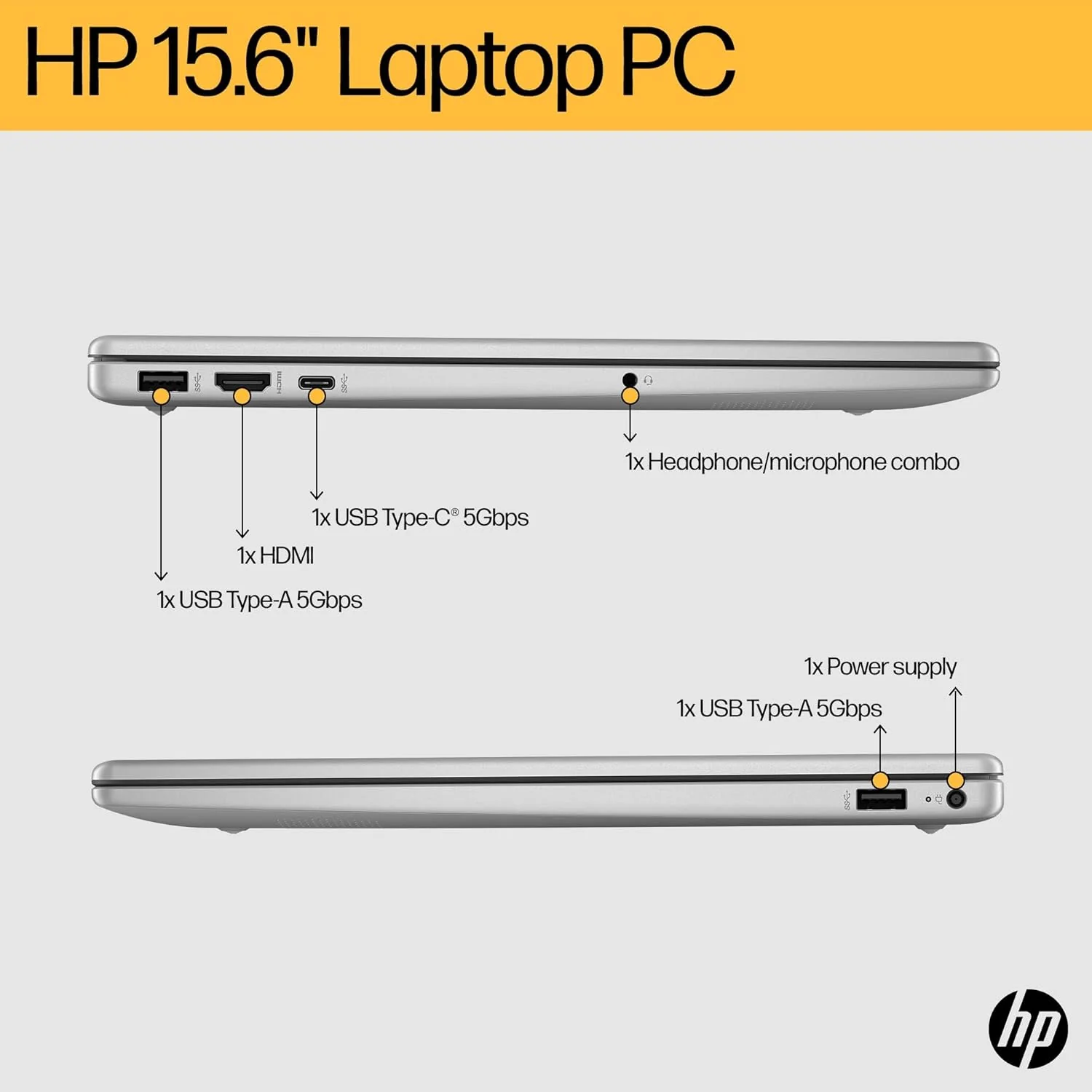 HP 15.6" AMD Ryzen 7 5825U Processor | 16GB RAM | 1TB SSD | AMD Radeon Graphics | BQ7X8EA#ABU - Image 15