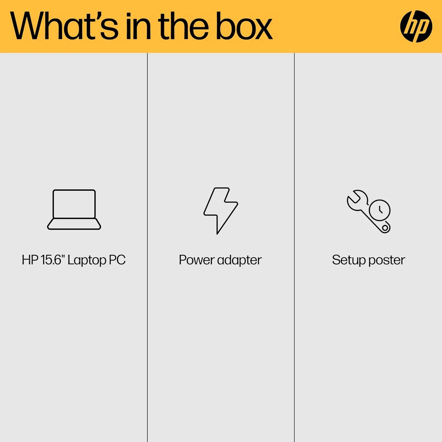 HP AMD Ryzen 3 7320U 8GB 256GB SSD 15.6" Full HD Laptop Windows 11 Home | BM2U1EA#ABU - Image 17