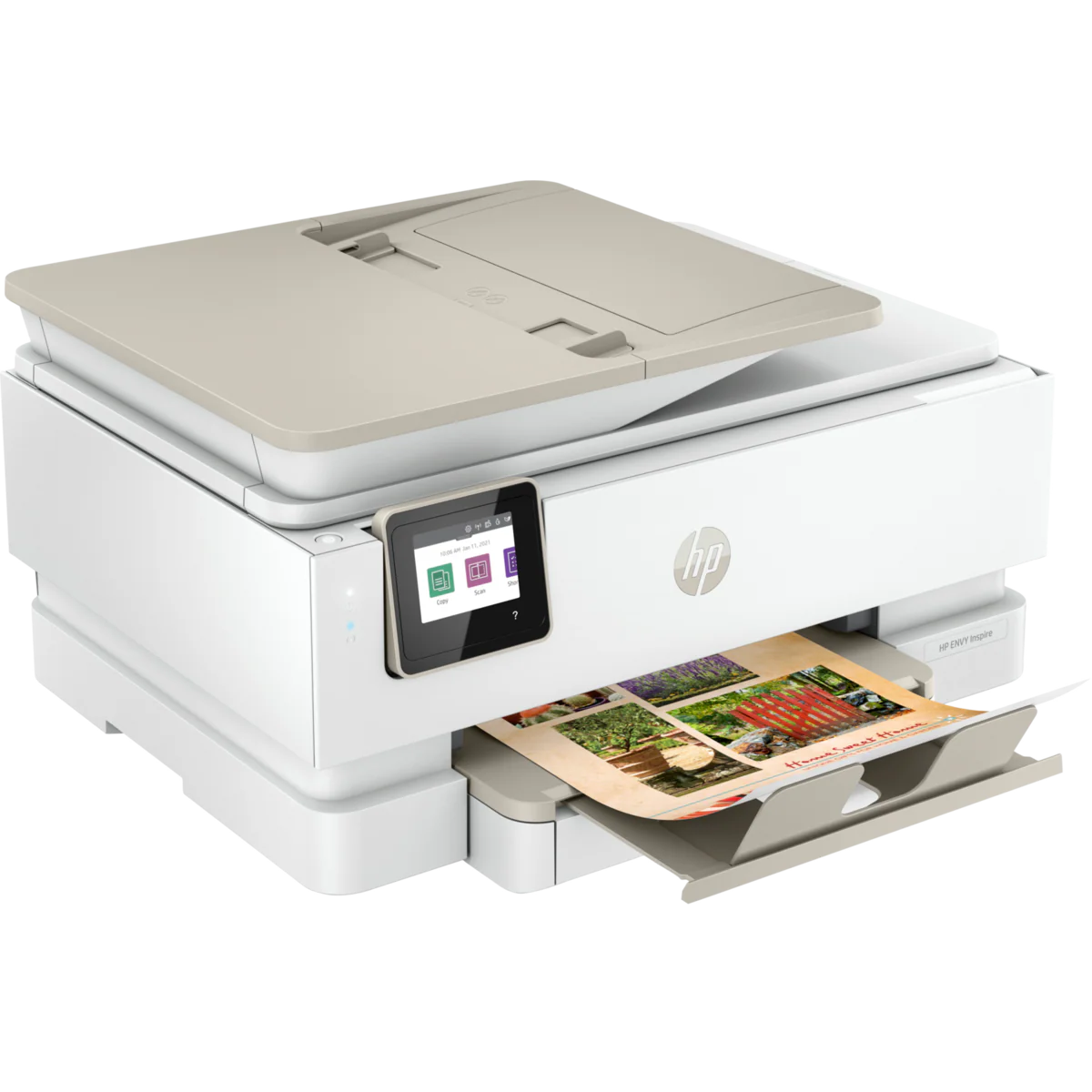 HP ENVY Inspire 7920e All-in-One Wireless Colour Printer | 3 Months Free Instant Ink with HP+ | 35-page Automatic Document Feeder | White | 242Q0B#687 " - Image 3