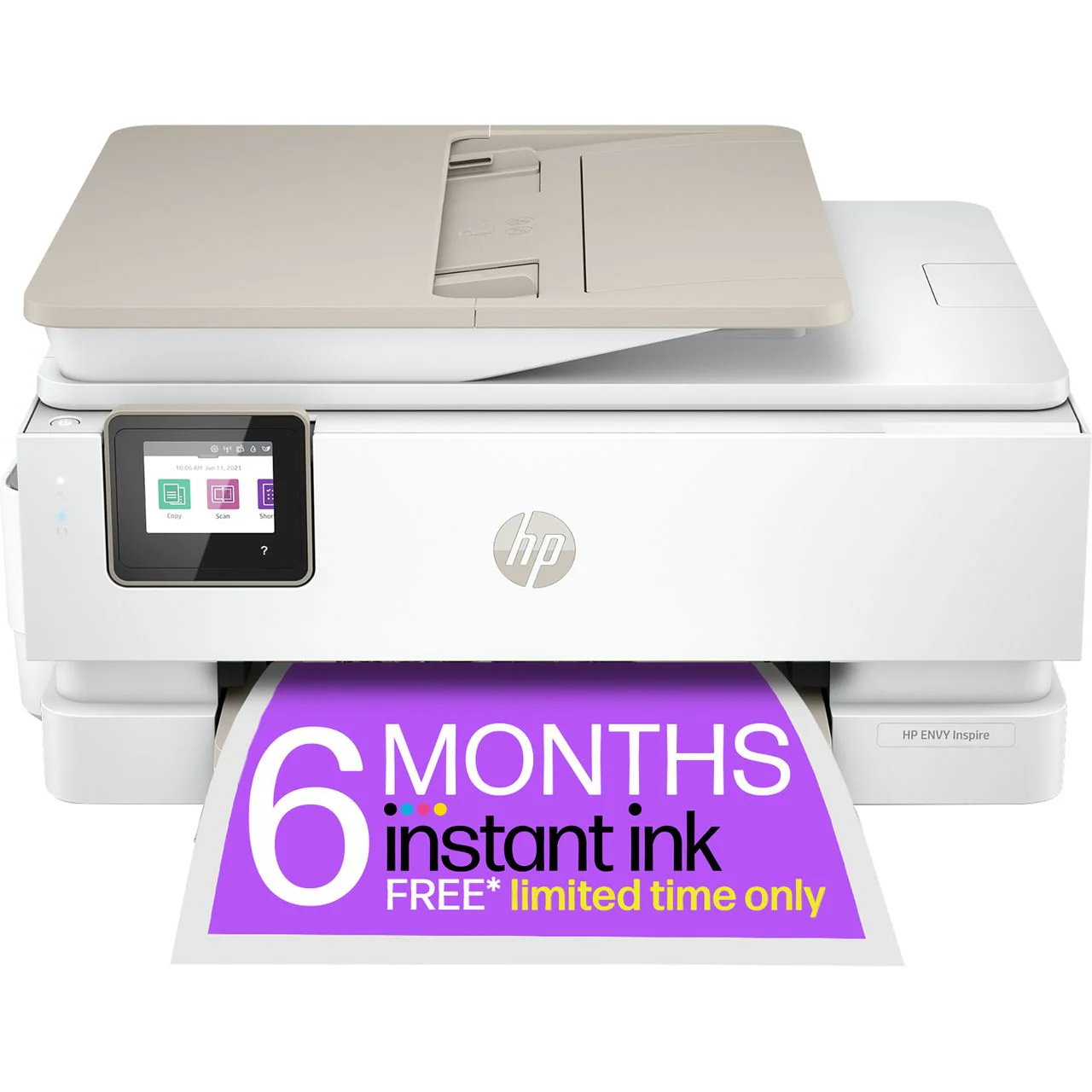 HP ENVY Inspire 7920e All-in-One Wireless Colour Printer | 3 Months Free Instant Ink with HP+ | 35-page Automatic Document Feeder | White | 242Q0B#687 " - Image 4
