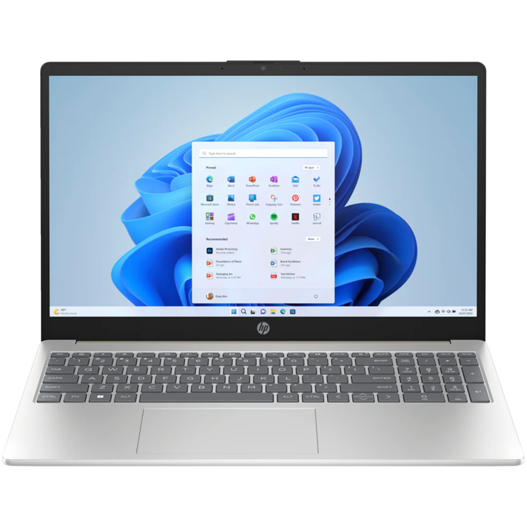 HP - Laptop 15-fc0023na - 15.6", AMD Ryzen™ 3, 4GB RAM, 128GB SSD | 8D0E5EA