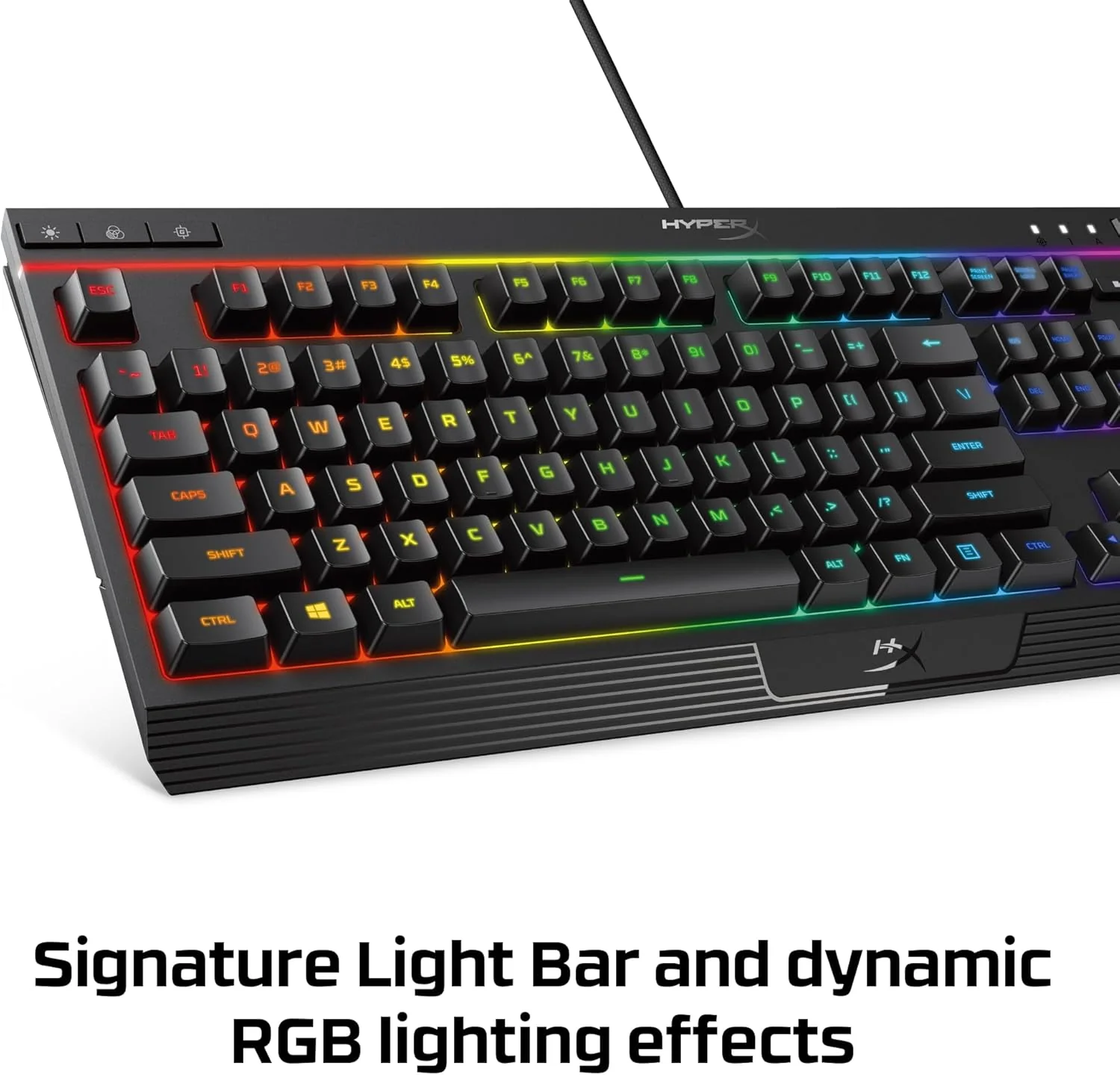 HyperX Alloy Core RGB Membrane Gaming Keyboard | HX-KB5ME2-UK - Image 4