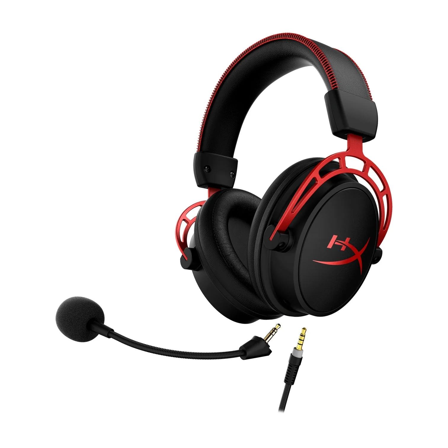 HyperX Cloud Alpha - Gaming Headset (Black-Red) | 259-4P5L1AM-ABB - Image 4