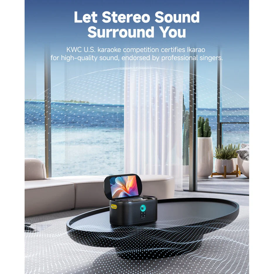 Ikarao Shell S1 Karaoke Machine | SHELLS1 - Image 8