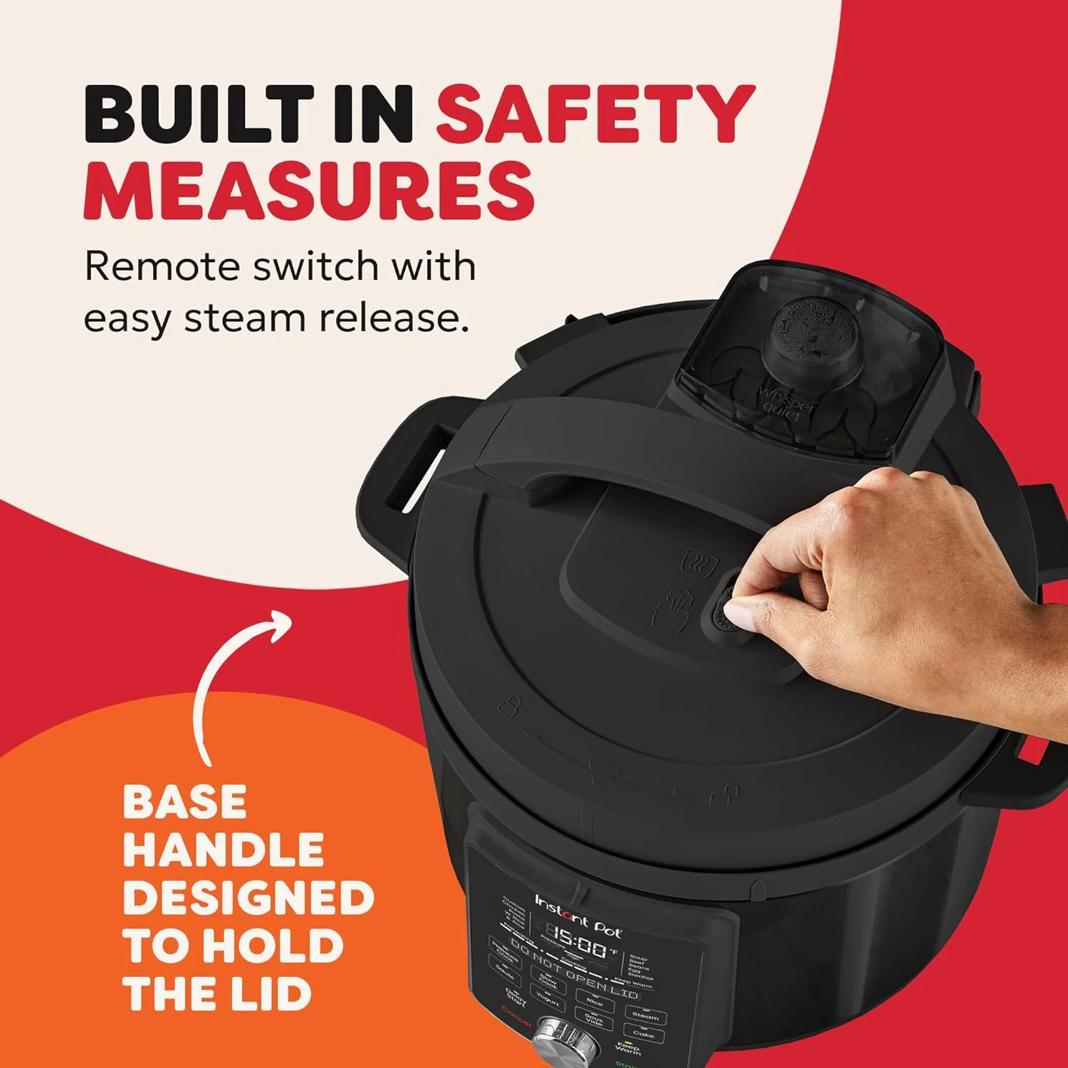 Instant Pot WhisperQuiet 9‑in‑1 Multi‑Cooker – 6 L Smart Pressure Cooker - Image 5