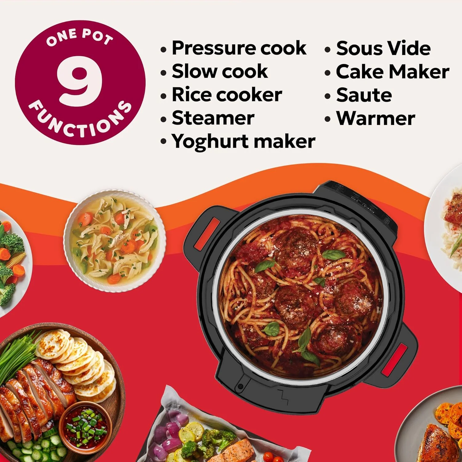 Instant Pot WhisperQuiet 9‑in‑1 Multi‑Cooker – 6 L Smart Pressure Cooker - Image 6